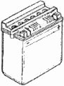 Batterie Aprilia 350-600 ccm