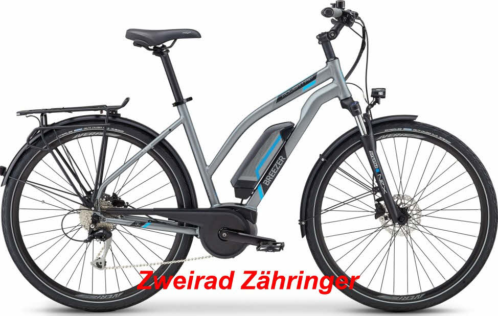 Pedelec Breezer Trekking Damenrad