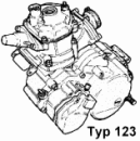 Motor Rotax 125 (Typ 123)
