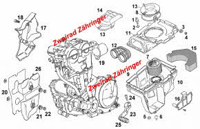 Diverse Ersatzteile aprilia Pegaso 650