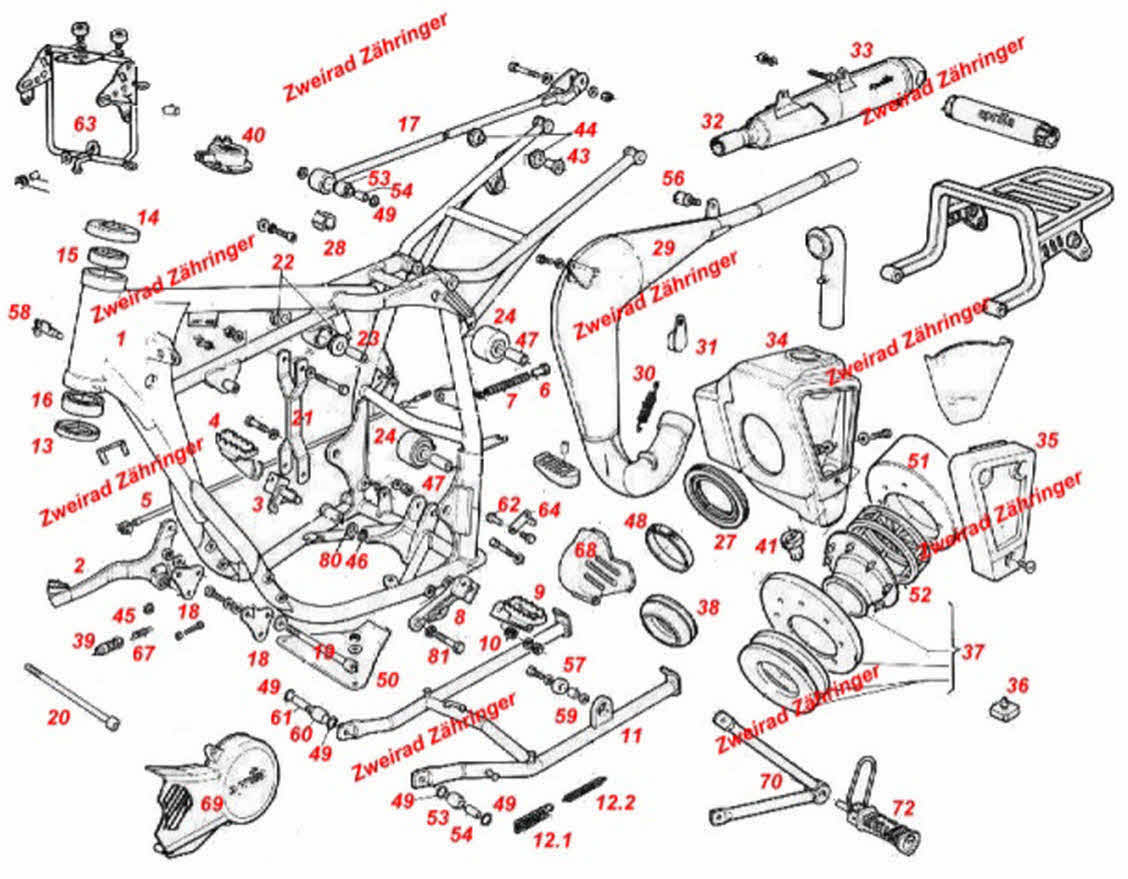 Rahmen RX-MX-Rally